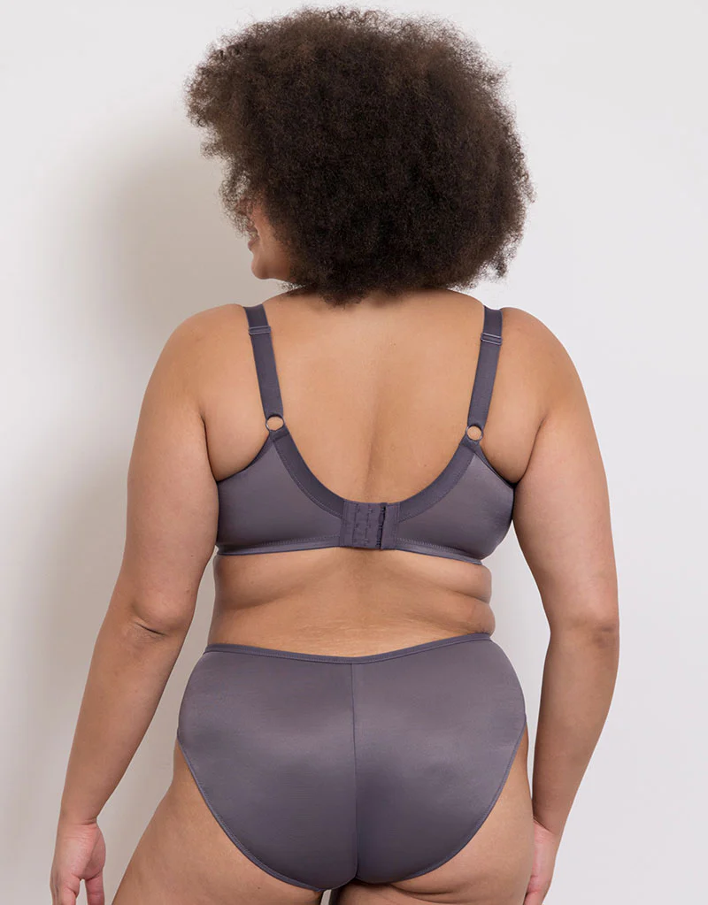 Adella Athena Amore Full Cup Side Support Bra Slate/Mauve - Image 6