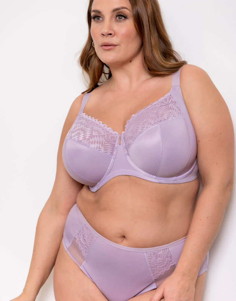 Adella Athena Full Cup Side Support Bra Lavender - Image 6