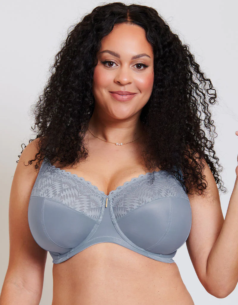Adella Athena Full Cup Side Support Bra Powder Blue - Image 3