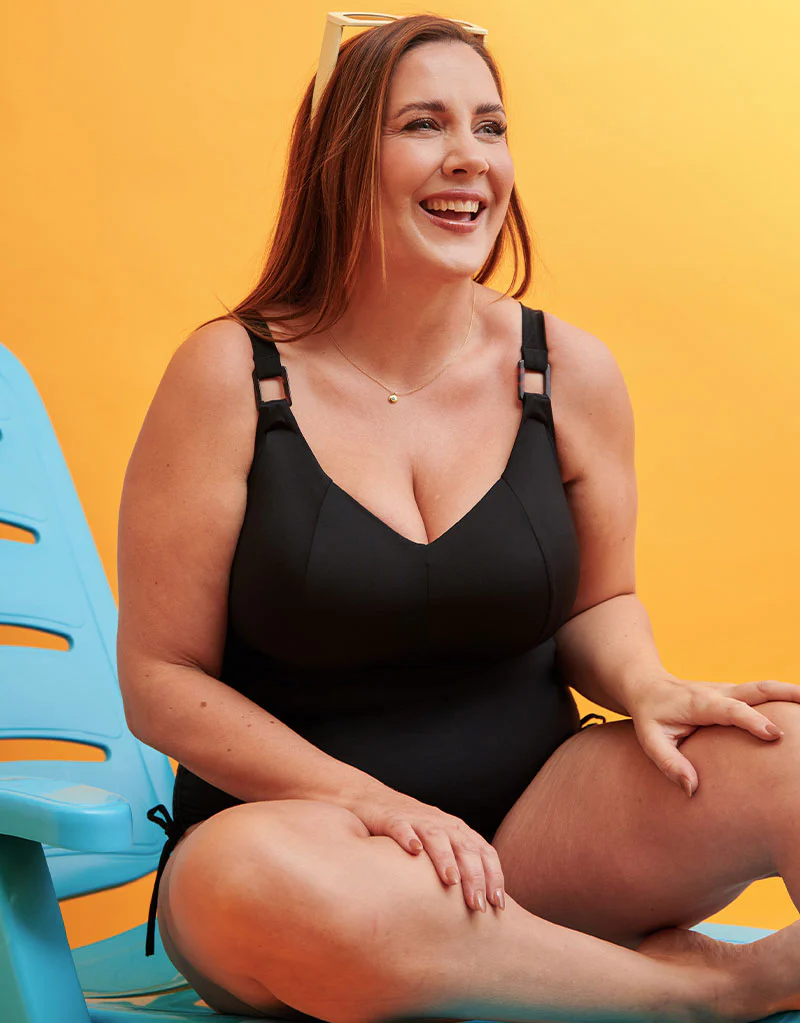 Adella Azura Non-Wired Swimsuit Black - Image 7