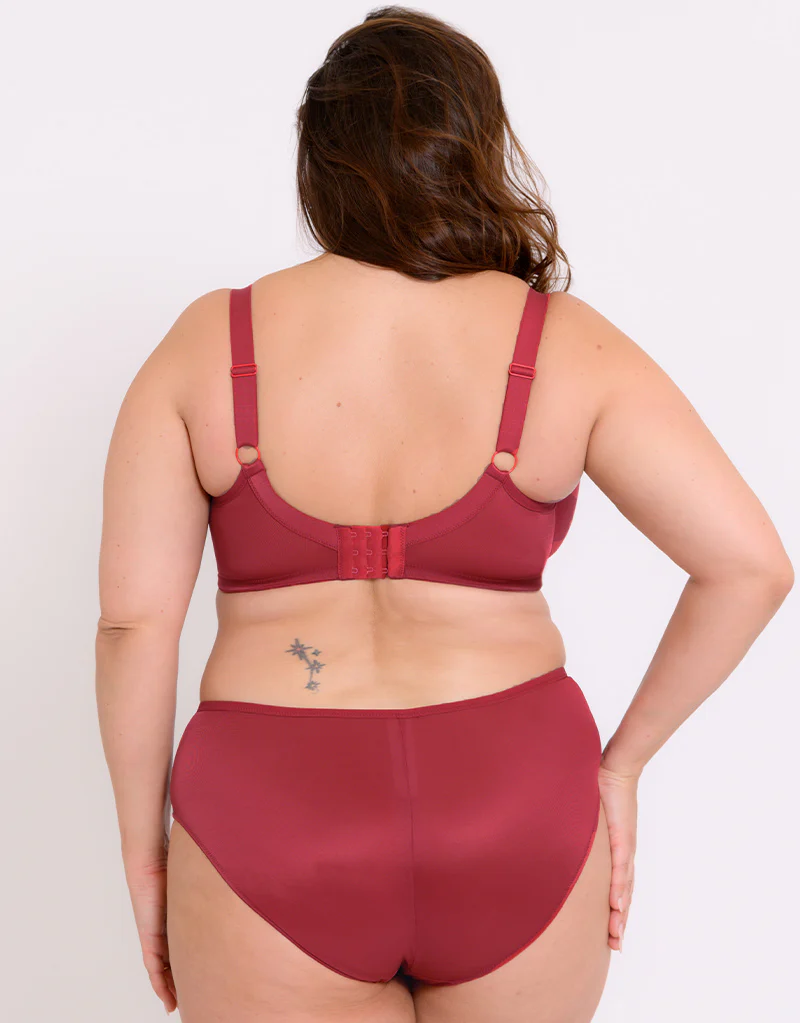 Adella Kin Full Brief Deep Rouge - Image 4