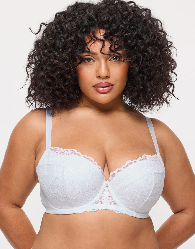 Ann Summers Sexy Lace Padded Balcony Bra White - Image 3