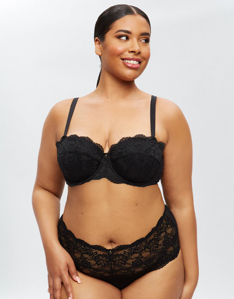 Ann Summers Sexy Lace Planet Balconette Bra Black - Image 2