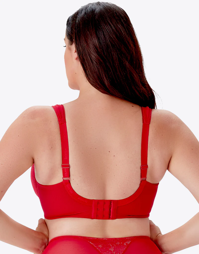 Berlei Beauty Minimiser Bra Passion Red - Image 5