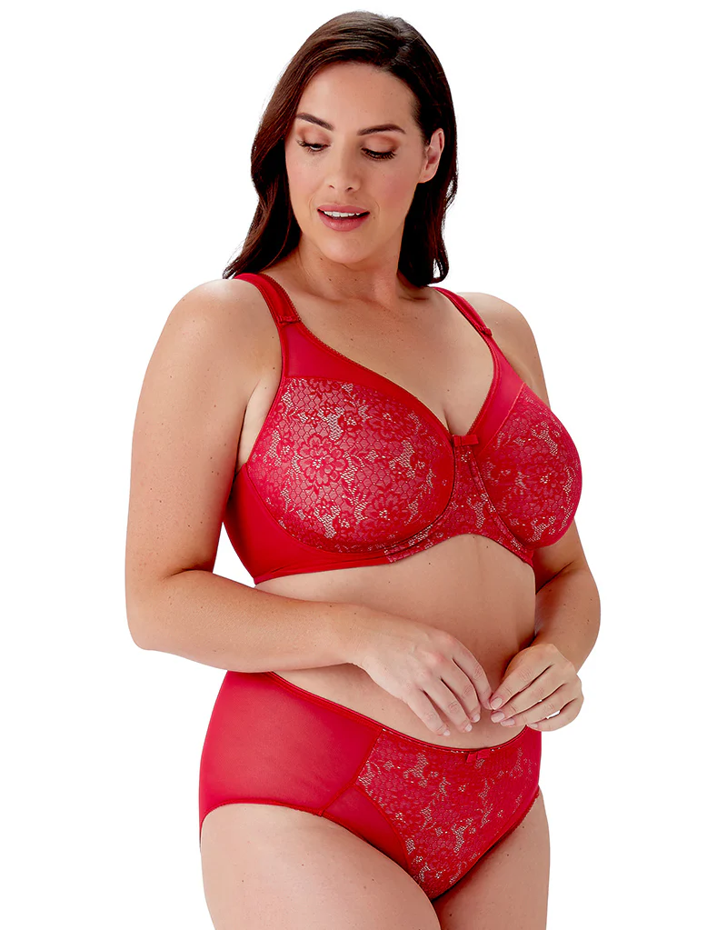 Berlei Beauty Minimiser Bra Passion Red - Image 7