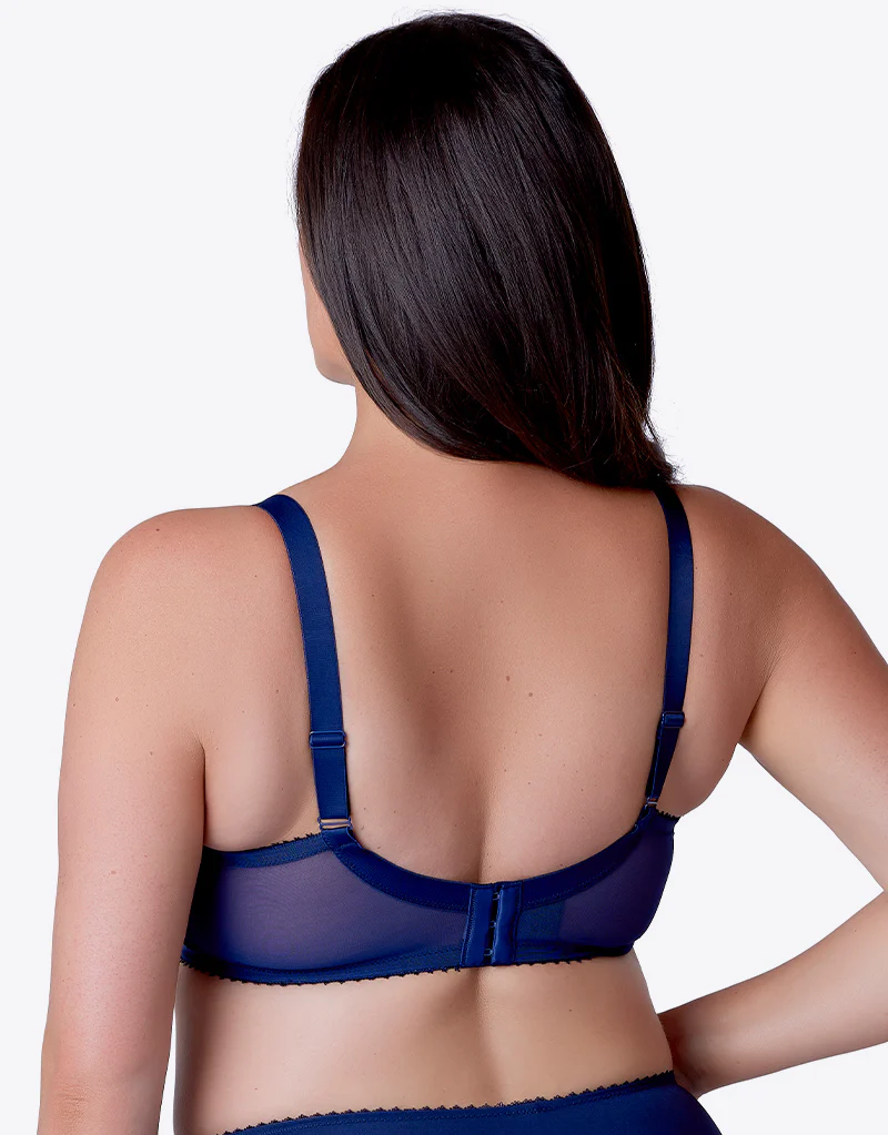 Berlei Embrace Full Cup Side Support Bra Deep Blue - Image 5