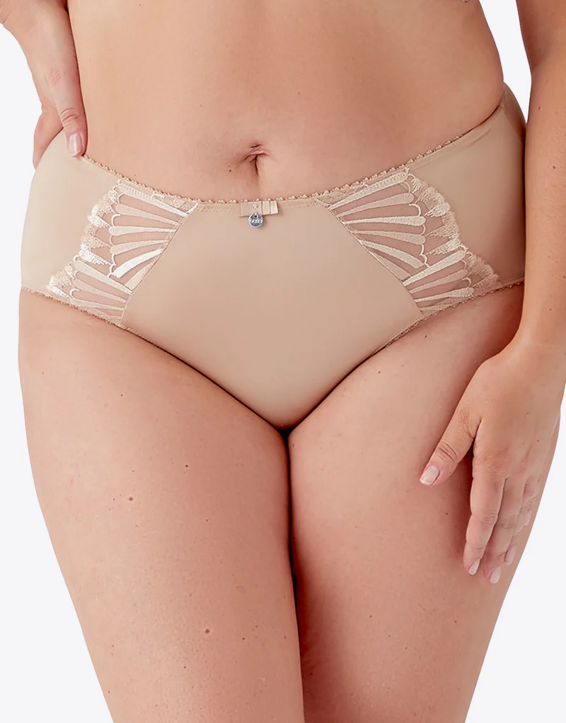 Berlei Embrace Midi Brief Beige