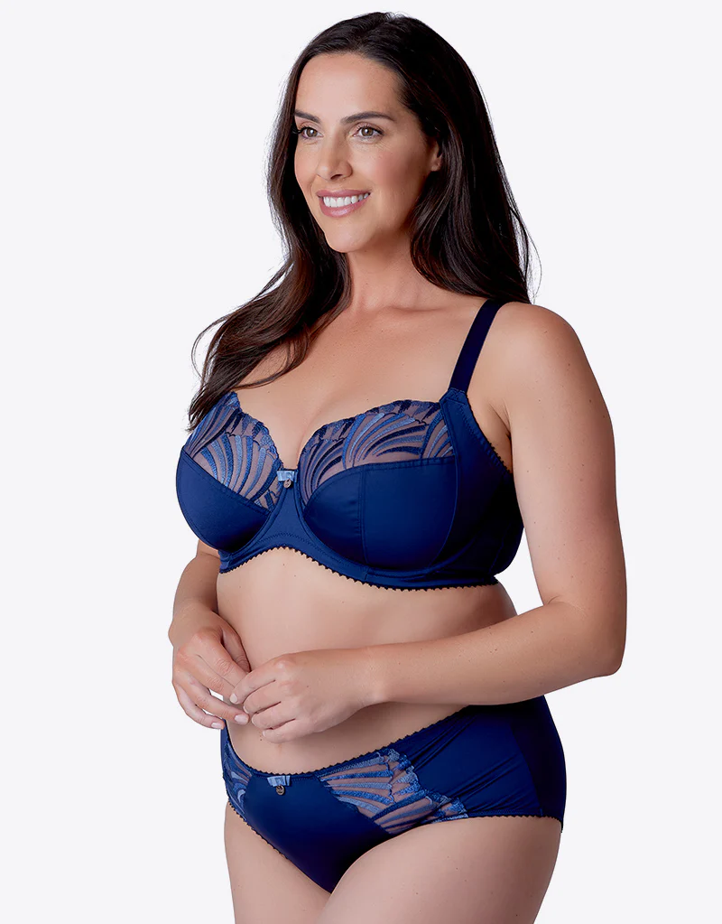 Berlei Embrace Midi Brief Deep Blue - Image 3