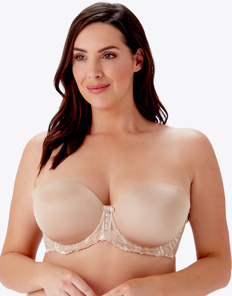 Berlei Embrace Multiway Strapless Bra Beige - Image 3