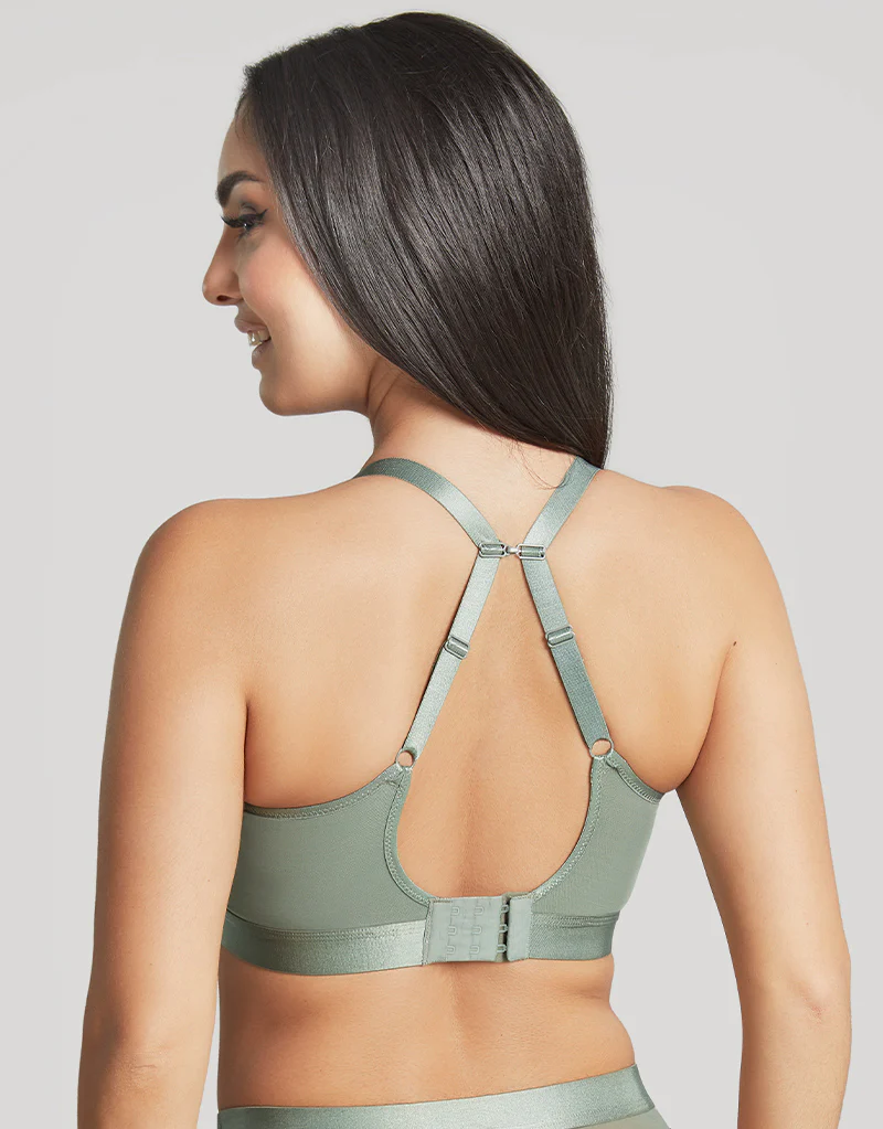 Cleo By Panache Freedom Lounge Non Wired Bralette Khaki - Image 5