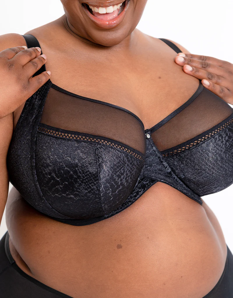 Curvy Kate Amaze Balcony Side Support Bra Black - Image 4