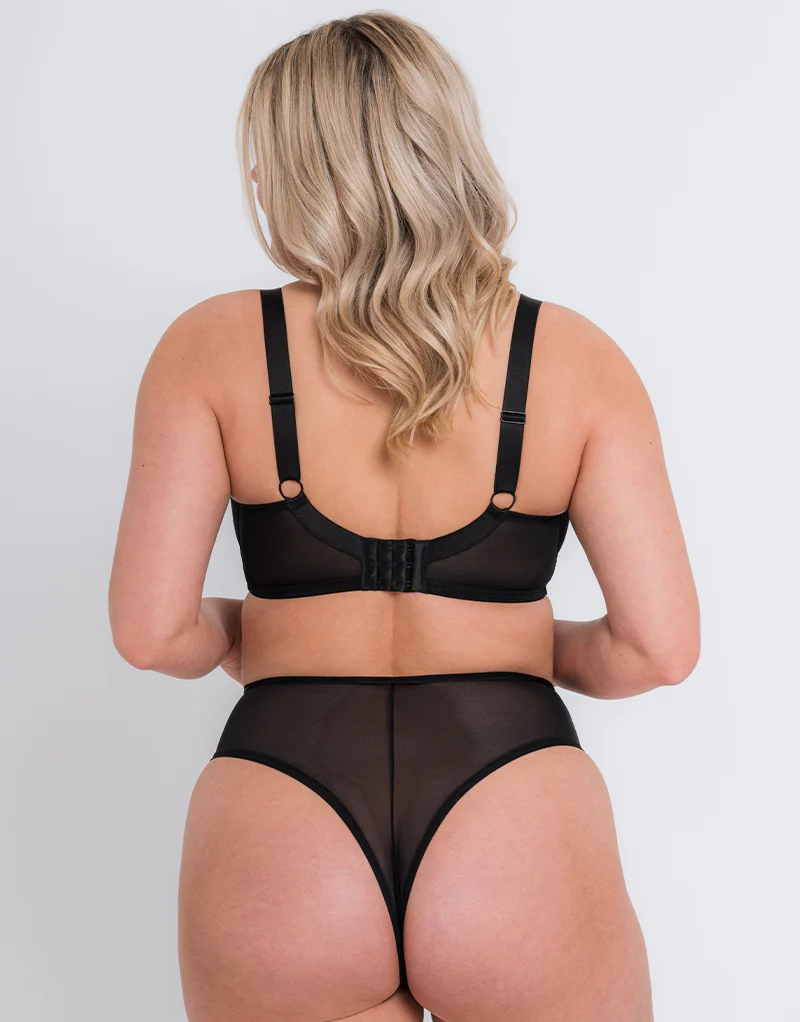 Curvy Kate Amaze Balcony Side Support Bra Black - Image 6
