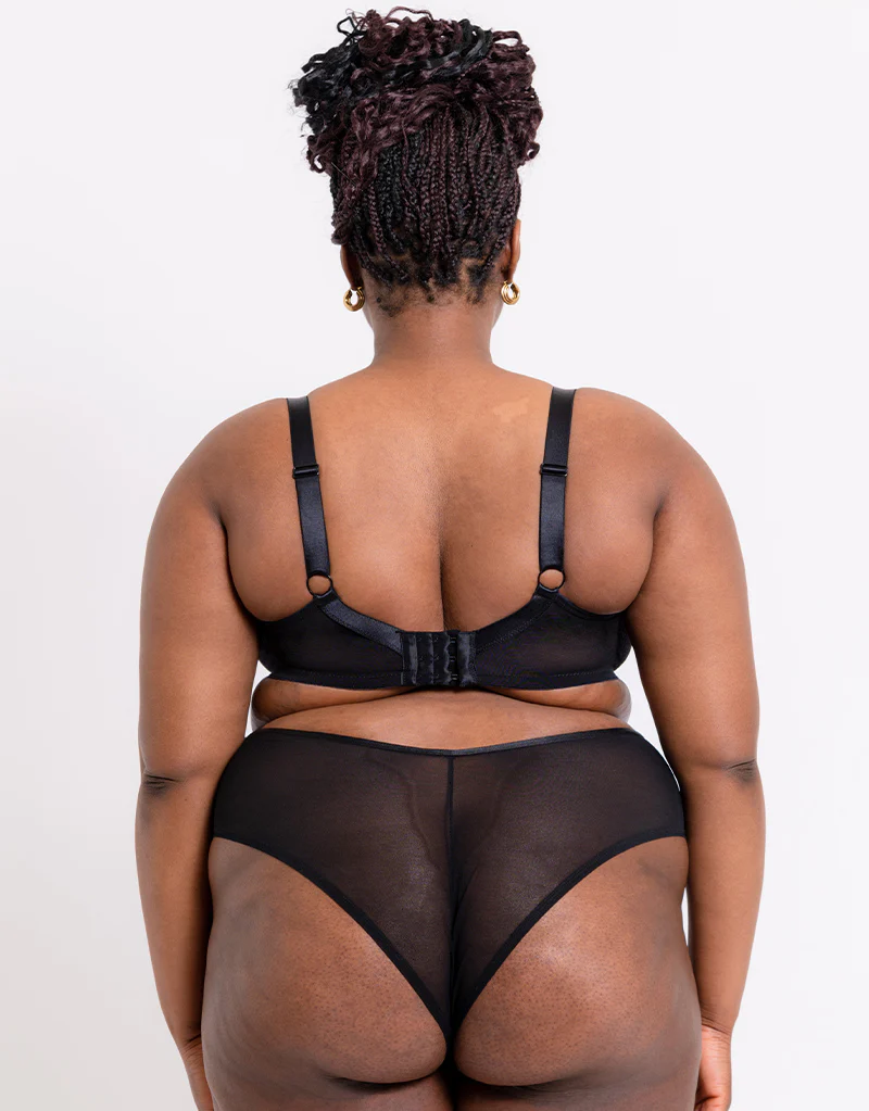 Curvy Kate Amaze Balcony Side Support Bra Black - Image 8