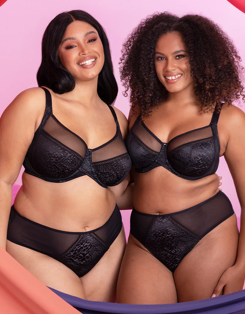 Curvy Kate Amaze Balcony Side Support Bra Black - Image 9