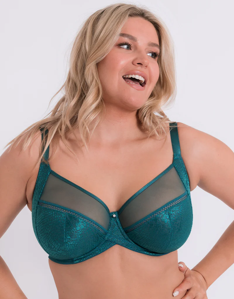 Curvy Kate Amaze Balcony Side Support Bra Verdigris - Image 3