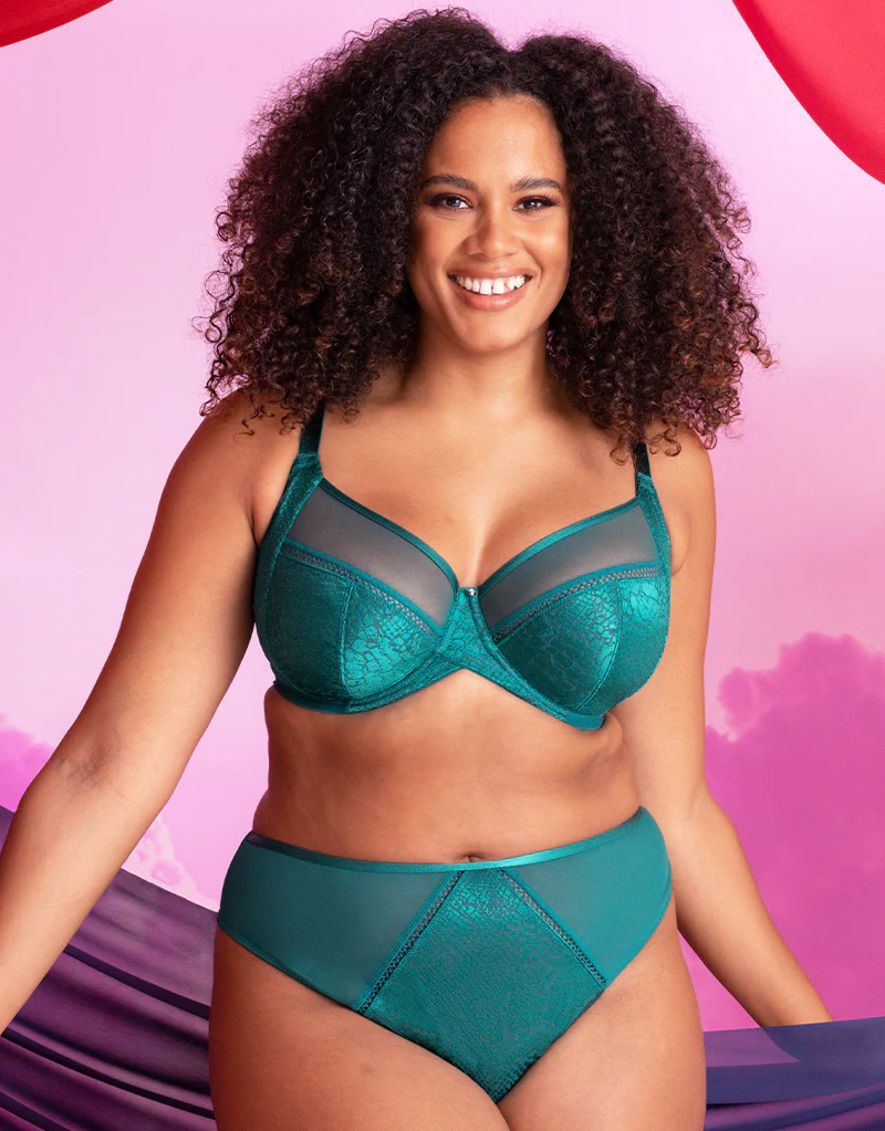 Curvy Kate Amaze Balcony Side Support Bra Verdigris - Image 8