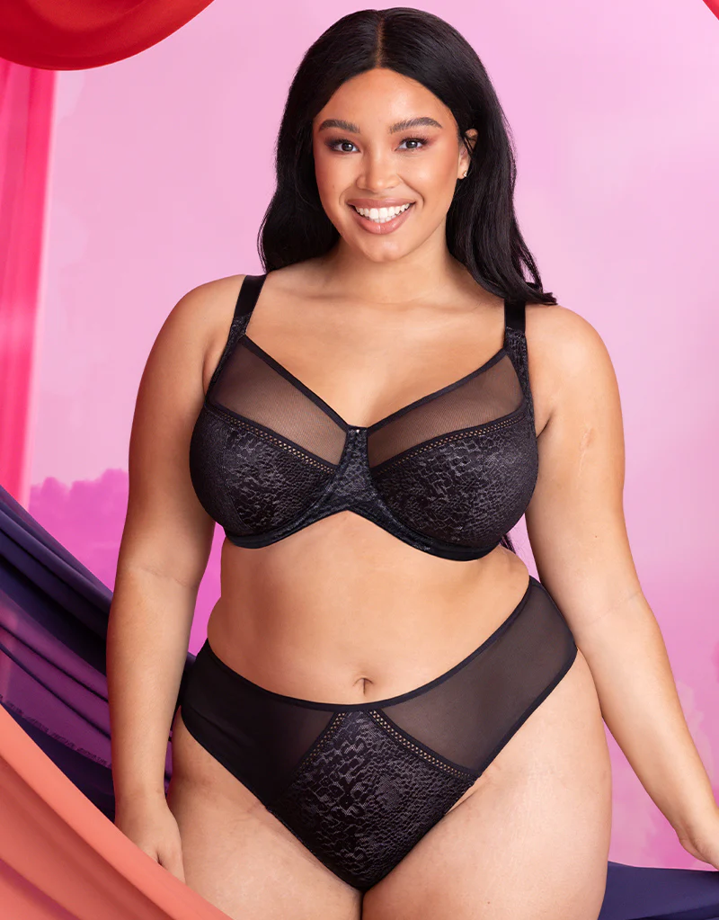 Curvy Kate Amaze High Waist Brazilian Brief Black - Image 5