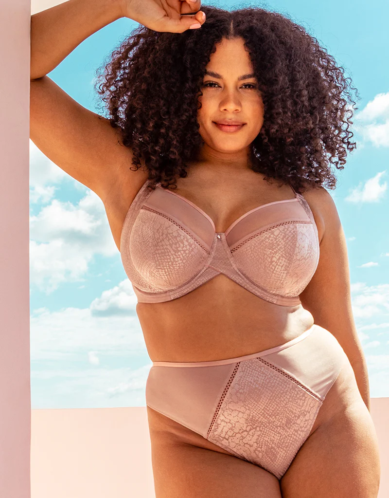 Curvy Kate Amaze High Waist Brazilian Brief Mink - Image 5