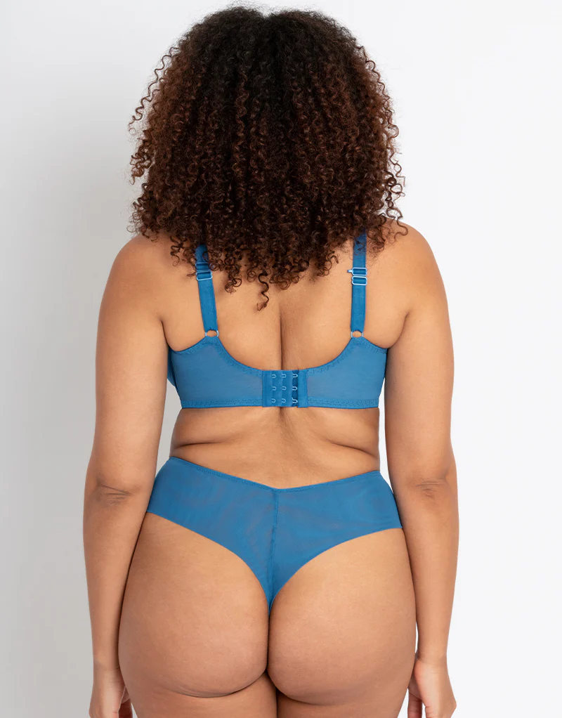 Curvy Kate Centre Stage Deep Thong Blue - Image 4