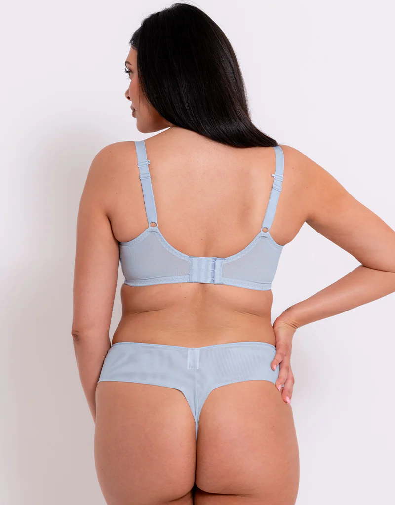 Curvy Kate Centre Stage Deep Thong Icy Blue - Image 4