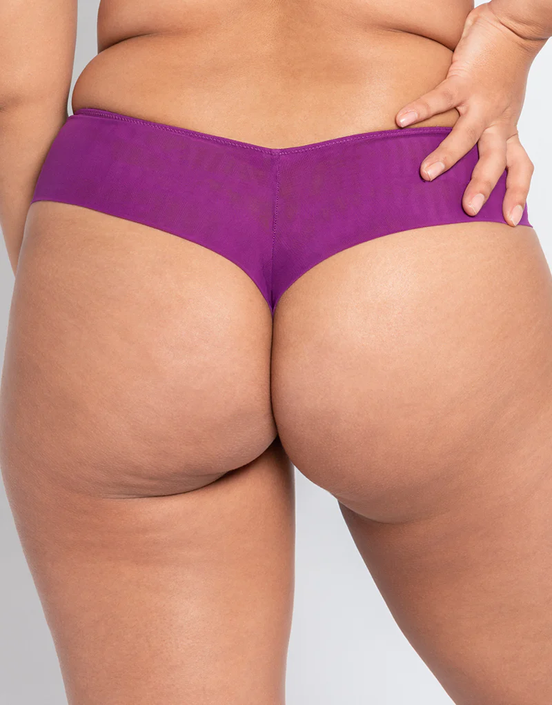 Curvy Kate Centre Stage Deep Thong Violet - Image 2
