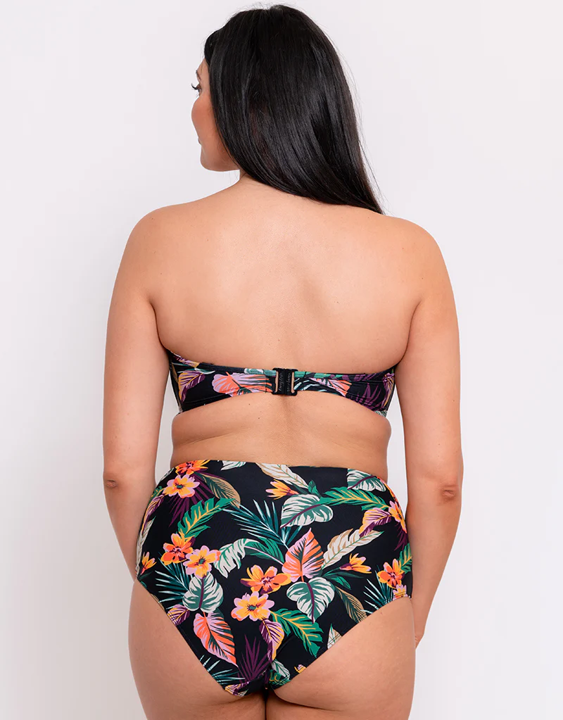 Curvy Kate Cuba Libre Bandeau Strapless Multiway Bikini Top Print Mix - Image 6