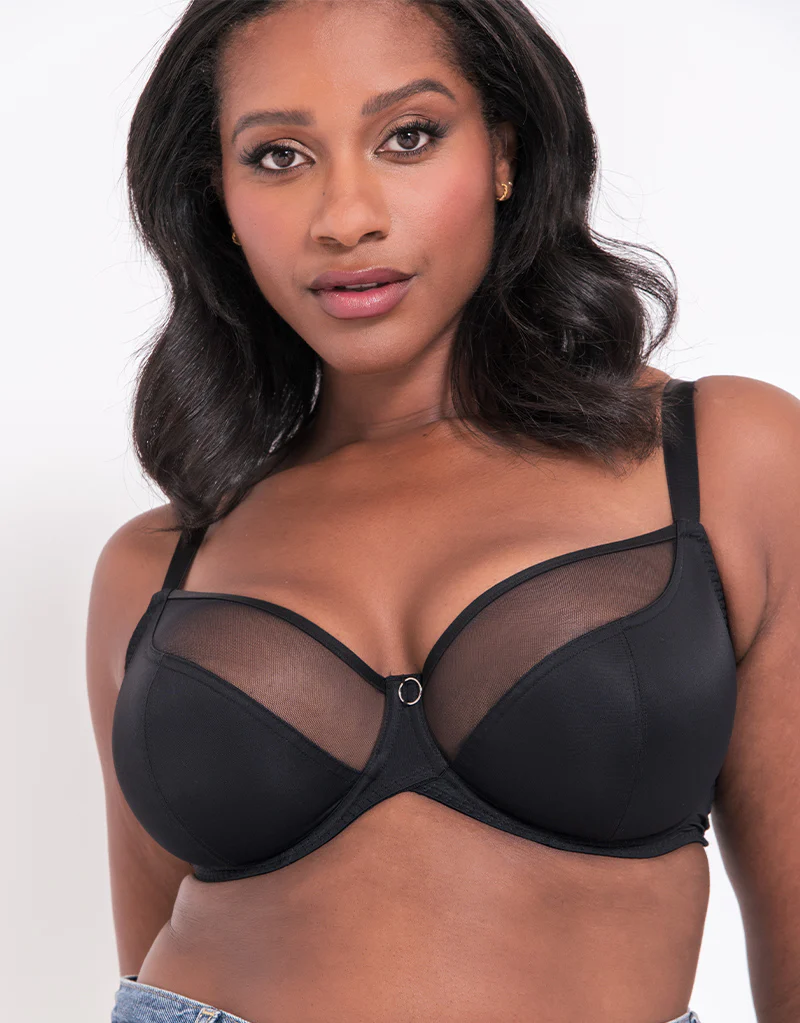 Curvy Kate Daily Balcony Bra Black - Image 3