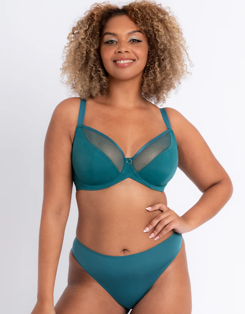 Curvy Kate Daily Thong Teal - Image 3