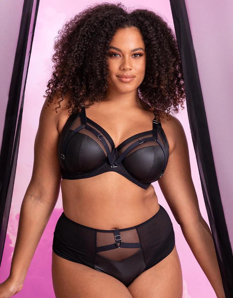 Curvy Kate Enclose Balcony Side Support Bra Black - Image 2
