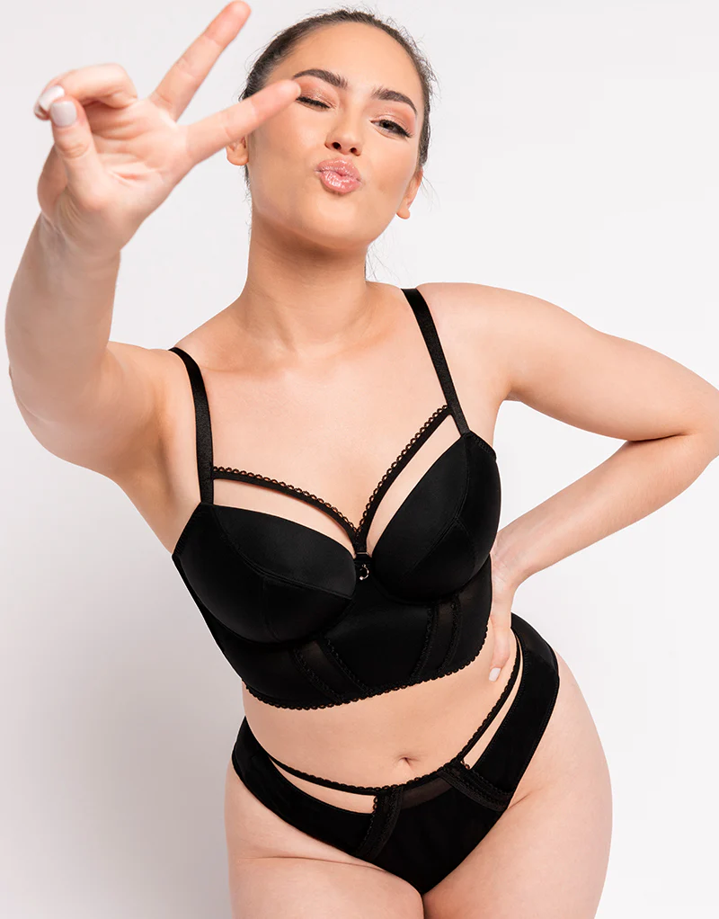 Curvy Kate Extrovert Brazilian Black - Image 3