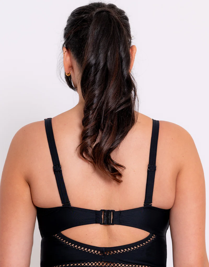 Curvy Kate First Class Multiway Plunge Swimsuit Black - Image 5