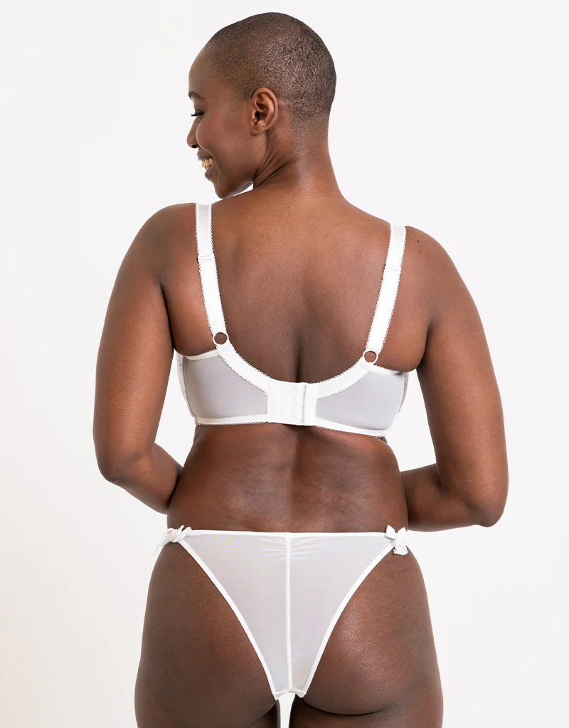 Curvy Kate Flora Balcony Bra White - Image 6