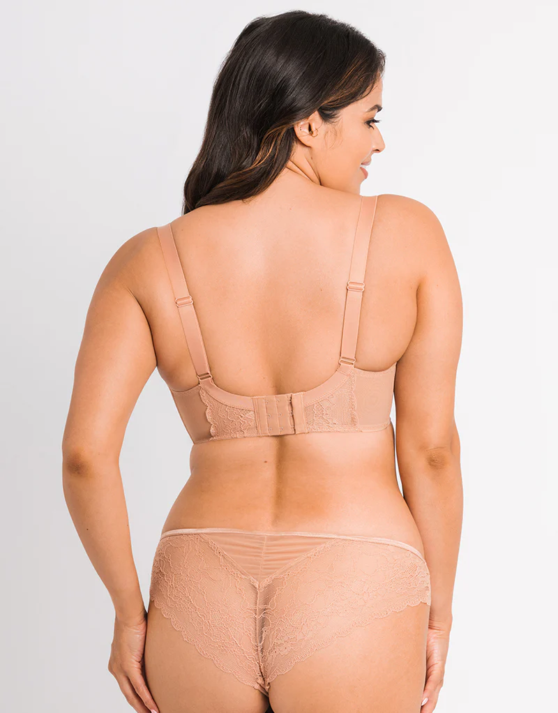 Curvy Kate Flutterby Plunge Bra Latte - Image 5