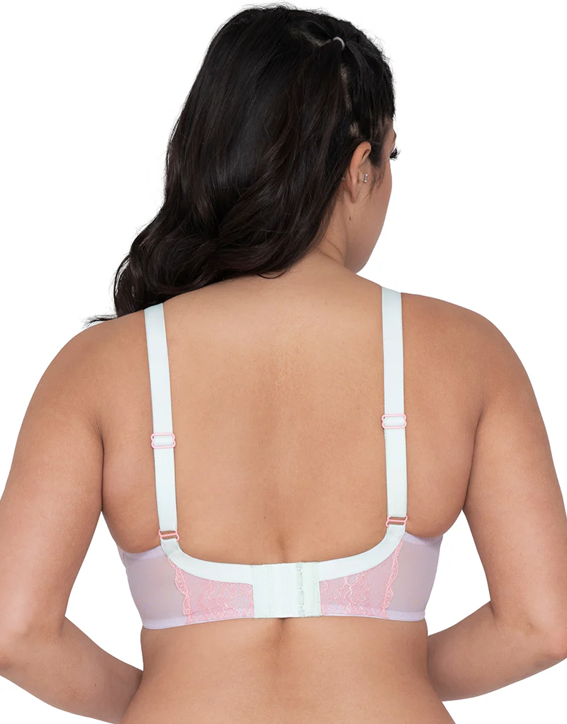 Curvy Kate Flutterby Plunge Bra Lilac/Pink - Image 5