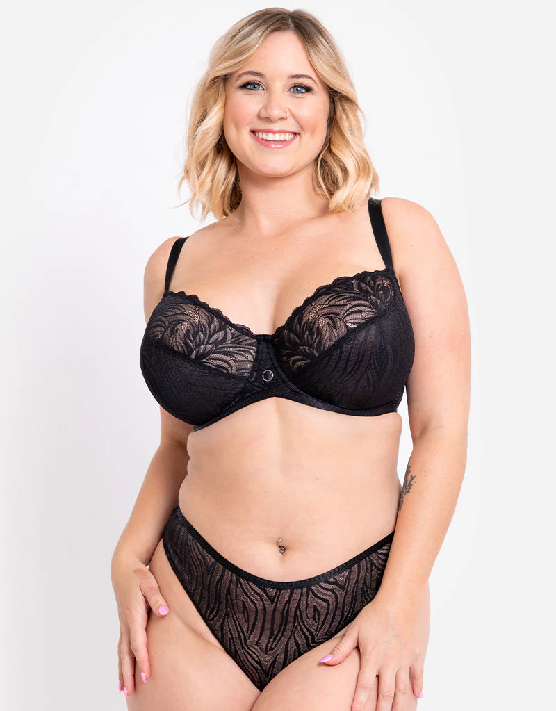 Curvy Kate Lace Daze Balcony Bra Black - Image 7
