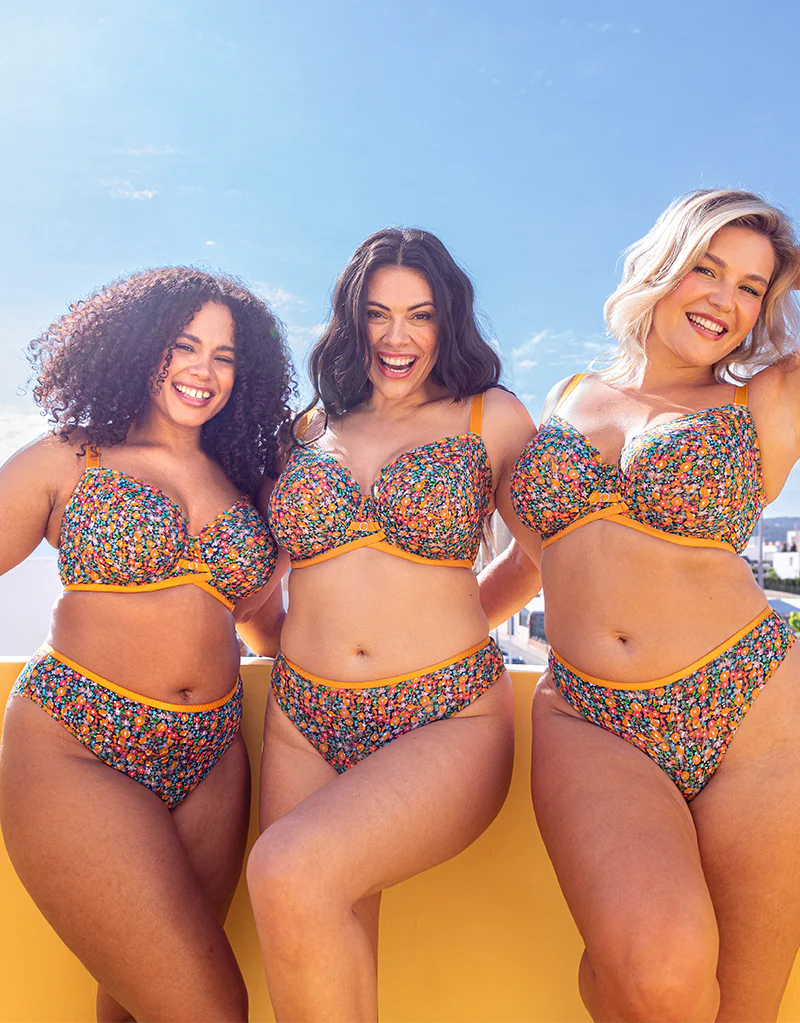 Curvy Kate Lace Daze Balcony Bra Floral Print - Image 10