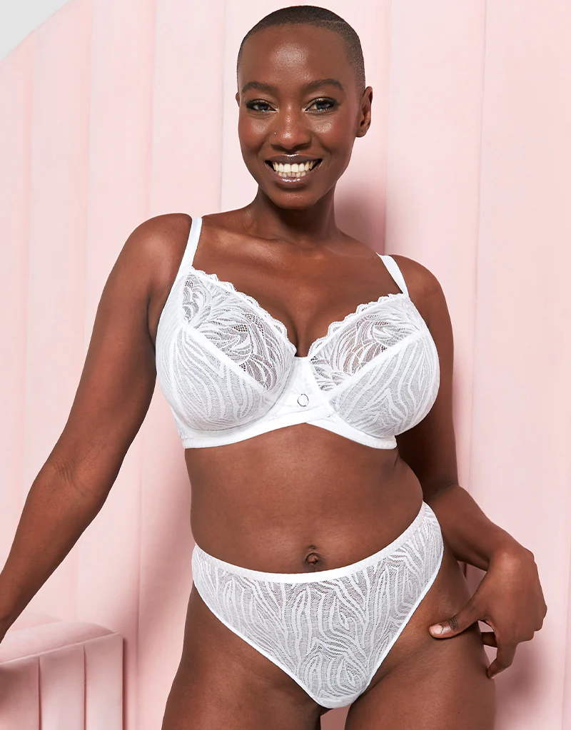 Curvy Kate Lace Daze Balcony Bra White - Image 2