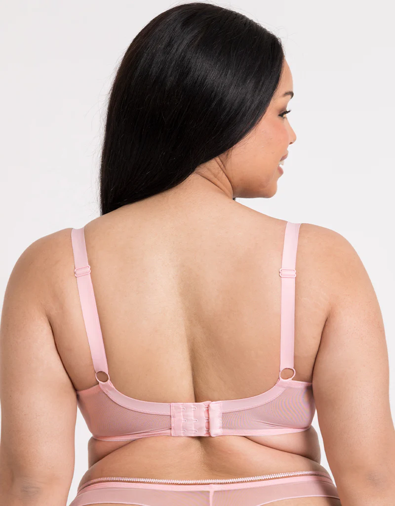 Curvy Kate Lifestyle Plunge Bra Blush Pink - Image 5