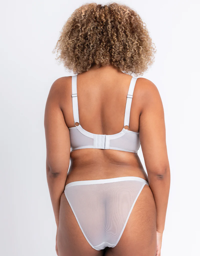 Curvy Kate Lift Off Padded Balcony Bra Silver - Image 6
