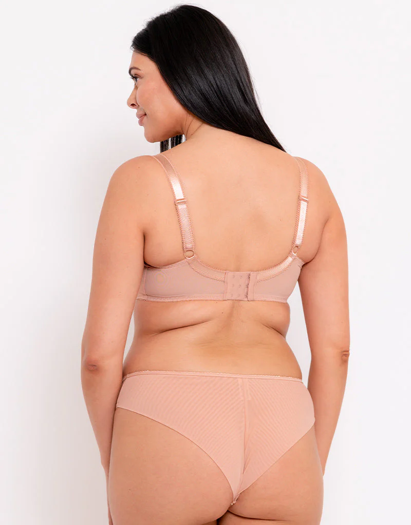 Curvy Kate Moody Bloom Brazilian Brief Latte - Image 4
