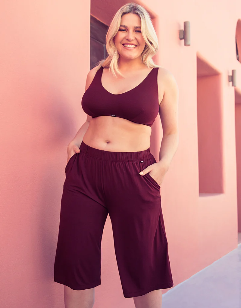 Curvy Kate Softease Crop Top Fig - Image 10