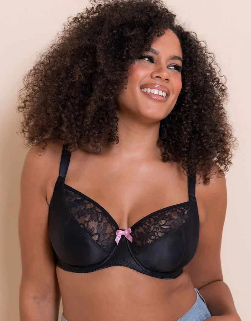 Curvy Kate Spellbound Balcony Bra Black - Image 3