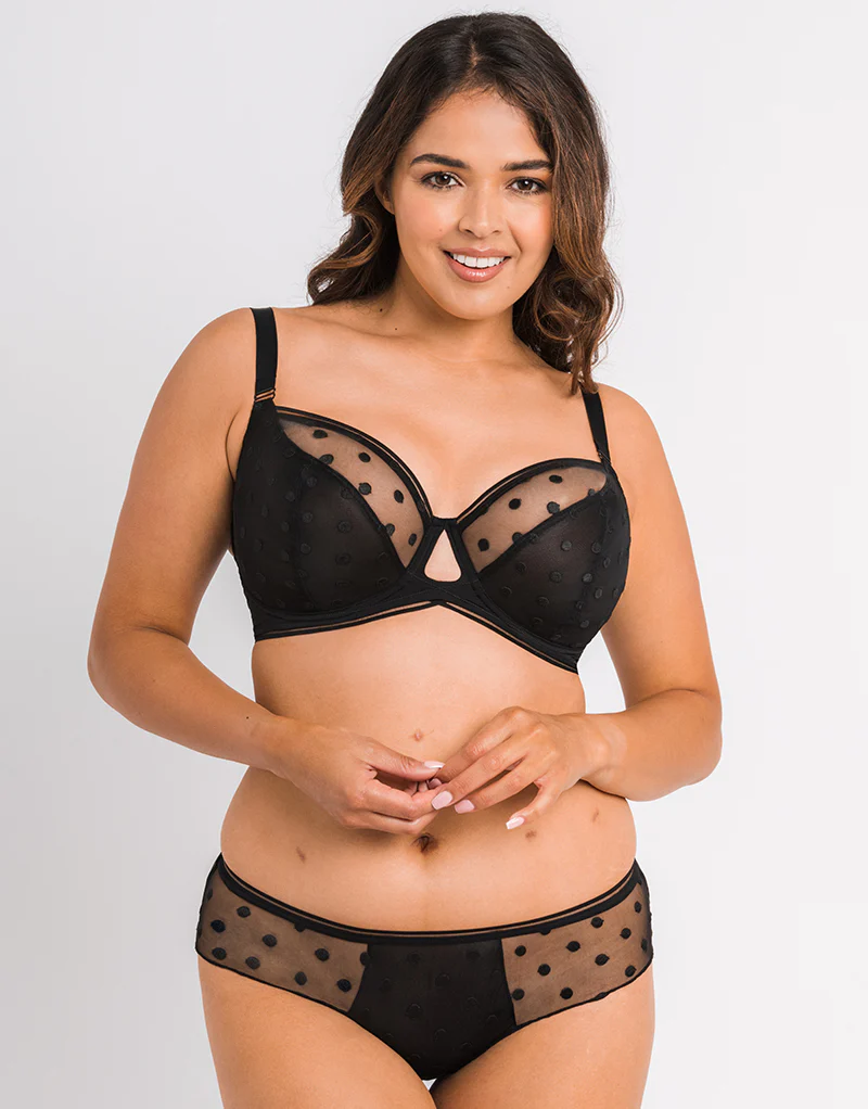 Curvy Kate Top Spot Short Black - Image 3