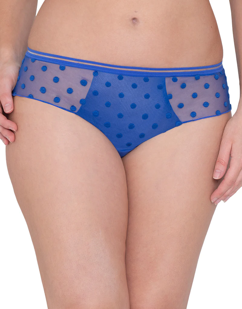 Curvy Kate Top Spot Short Cobalt - Image 2