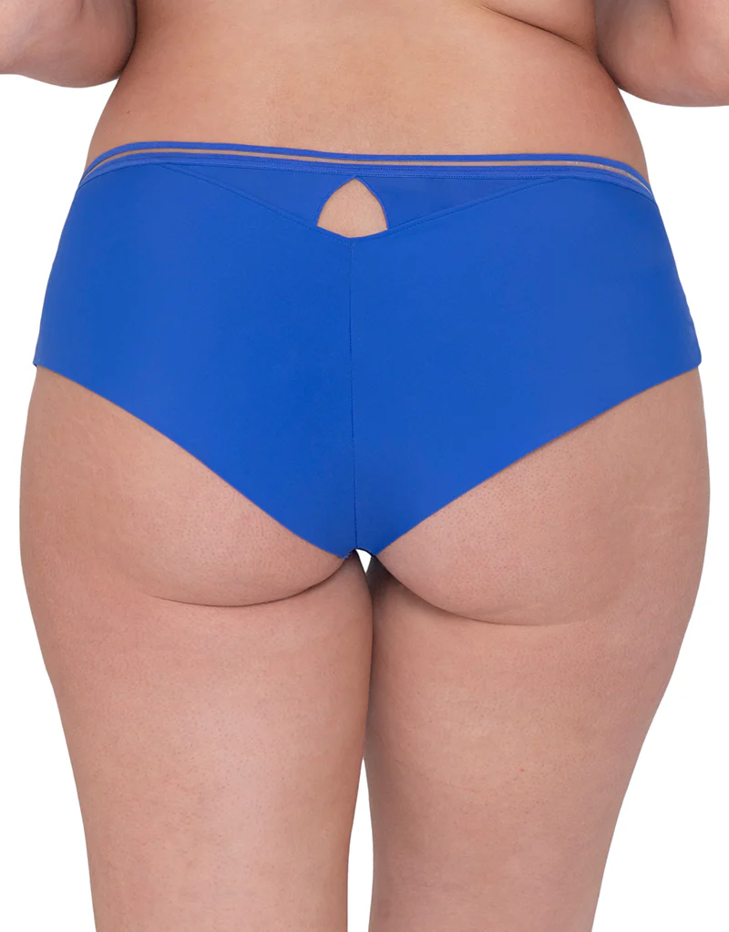 Curvy Kate Top Spot Short Cobalt - Image 3