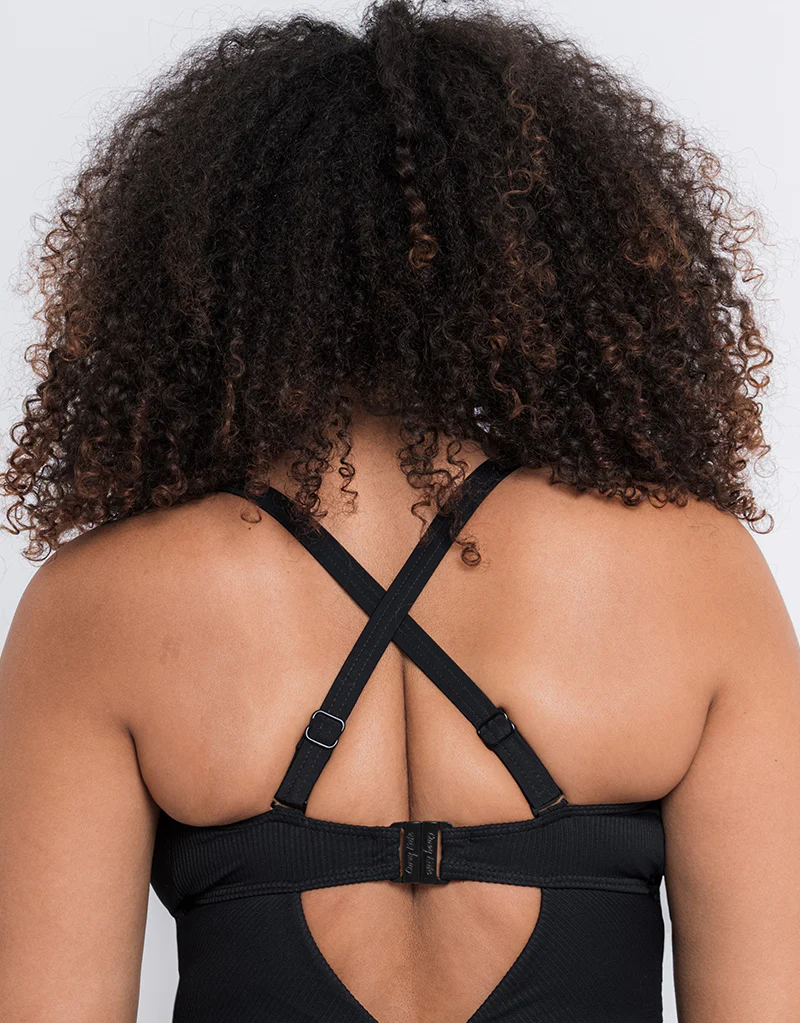 Curvy Kate Twist and Shout Non Wired Multiway Swimsuit Black - Image 5