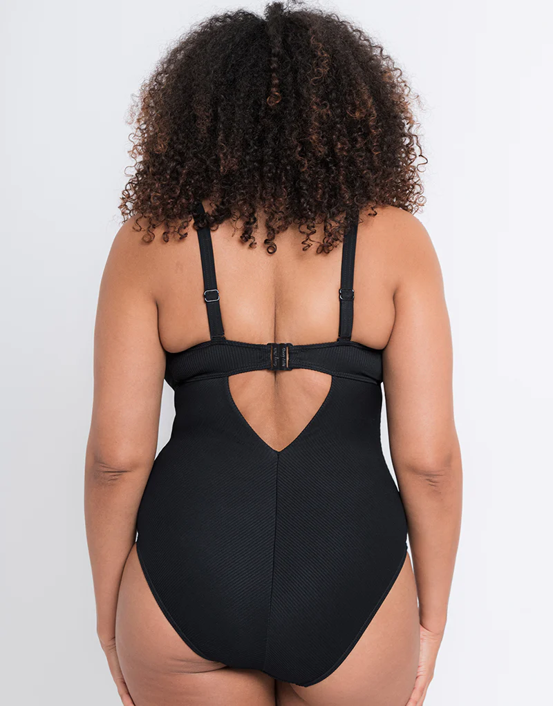 Curvy Kate Twist and Shout Non Wired Multiway Swimsuit Black - Image 6