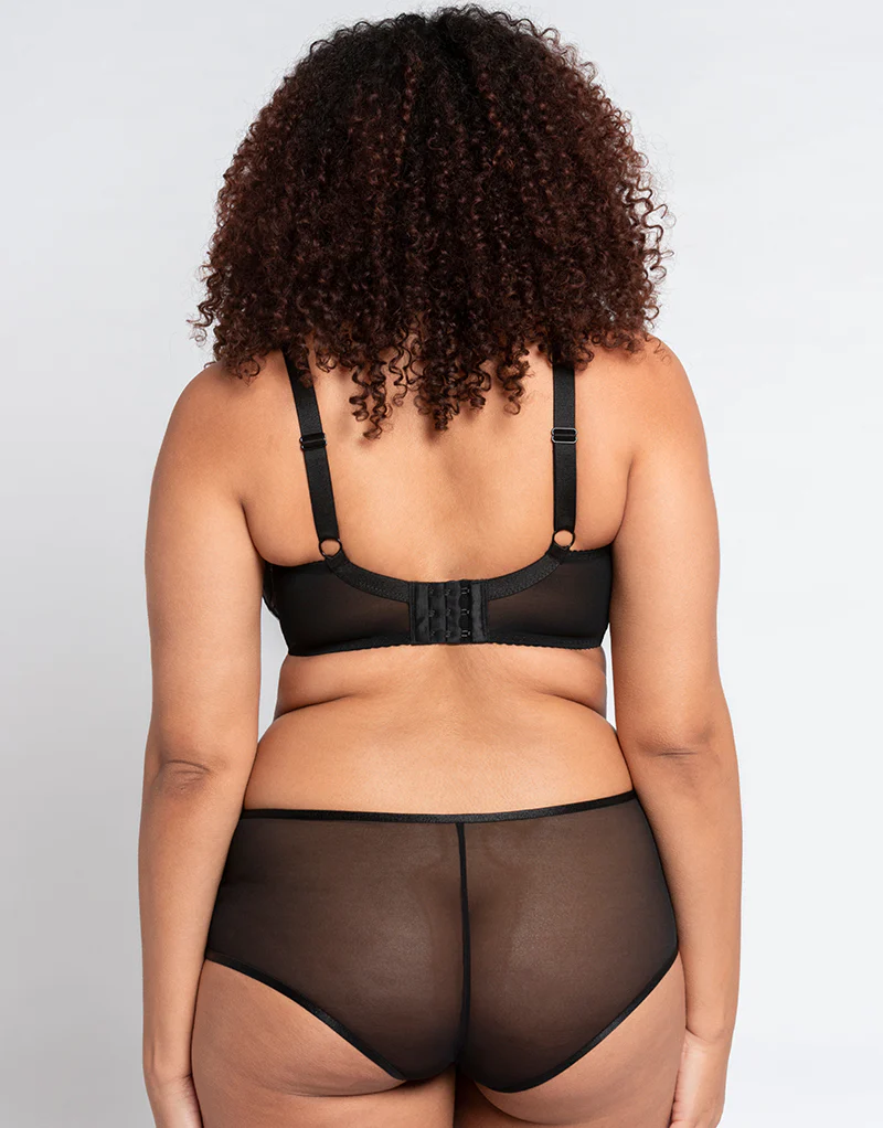 Curvy Kate Victory Allure Short Black/Blush - Image 4