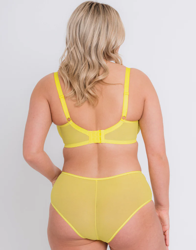 Curvy Kate Victory Side Support Balcony Bra Citron - Image 6