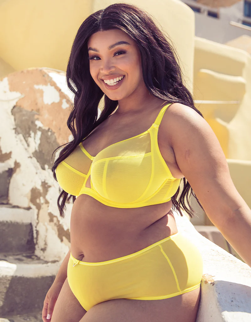 Curvy Kate Victory Side Support Balcony Bra Citron - Image 8